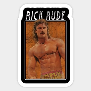 Vintage Wwe Rick Rude Sticker